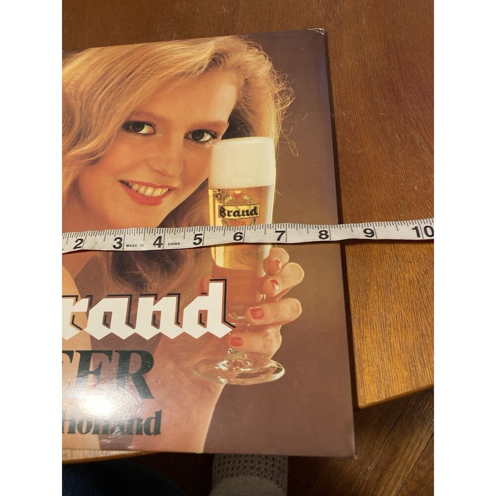 Brand Beer from Holland Vintage Dutch Netherlands Store Display Standee Bar - Picture 6 of 6